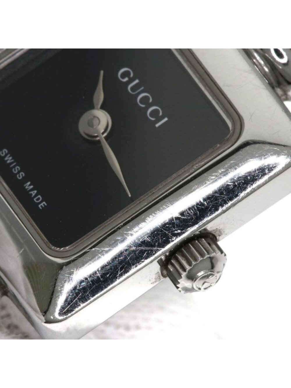 Gucci Square Face Watch SS - Picture 14 of 15